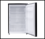 Sealey DH247 Baridi 55cm Undercounter Larder Fridge, 130L Capacity - Black