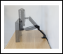 Sealey DH24 Dellonda Adjustable Single Monitor Arm with 360° Rotation - Black