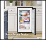 Sealey DH251 Baridi 55cm Undercounter Freezer with Adjustable Thermostat, 85L - Black