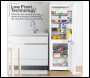 Sealey DH252 Baridi 70/30 Low Frost Fridge Freezer 157L Capacity - White