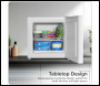 Sealey DH254 Baridi Mini Tabletop Fridge/Freezer, 31L Capacity - White