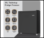 Sealey DH255 Baridi Mini Tabletop Fridge/Freezer, 31L Capacity - Black