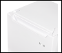 Sealey DH256 Baridi Tabletop Fridge with Ice Box, 46L Capacity, Adjustable Thermostat - White