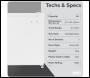 Sealey DH256 Baridi Tabletop Fridge with Ice Box, 46L Capacity, Adjustable Thermostat - White