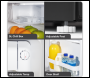 Sealey DH257 Baridi Tabletop Fridge with Ice Box, 46L Capacity