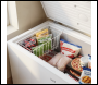 Sealey DH258 Baridi Freestanding Chest Freezer 254L Capacity - White