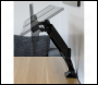 Sealey DH25 Dellonda Adjustable Double Monitor Arm with 360° Rotation - Black