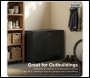 Sealey DH261 Baridi Freestanding Chest Freezer 299L Capacity - Black