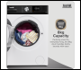 Sealey DH263 8/5kg Washer Dryer, Front Loading, 1400rpm Energy Rating A – White
