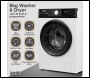 Sealey DH263 8/5kg Washer Dryer, Front Loading, 1400rpm Energy Rating A – White