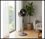 Sealey DH264 Baridi 12 inch  Pedestal Fan with Remote Control, Back Light & 12hr Timer - Grey