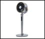 Sealey DH264 Baridi 12 inch  Pedestal Fan with Remote Control, Back Light & 12hr Timer - Grey