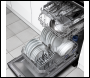 Sealey DH267 Baridi Slimline Freestanding Dishwasher 45cm Wide 10 Place Settings - Black
