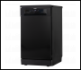 Sealey DH267 Baridi Slimline Freestanding Dishwasher 45cm Wide 10 Place Settings - Black