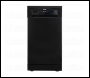 Sealey DH267 Baridi Slimline Freestanding Dishwasher 45cm Wide 10 Place Settings - Black