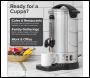 Sealey DH269 Baridi Hot Water Boiler/Tea Urn 10L Capacity, Stainless Steel