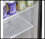 Sealey DH272 Baridi Hinged Double Door, Back Bar Drinks Fridge/Cooler, 190L Capacity