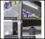 Sealey DH272 Baridi Hinged Double Door, Back Bar Drinks Fridge/Cooler, 190L Capacity