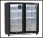Sealey DH272 Baridi Hinged Double Door, Back Bar Drinks Fridge/Cooler, 190L Capacity