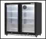Sealey DH272 Baridi Hinged Double Door, Back Bar Drinks Fridge/Cooler, 190L Capacity
