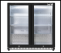 Sealey DH272 Baridi Hinged Double Door, Back Bar Drinks Fridge/Cooler, 190L Capacity