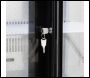 Sealey DH273 Baridi Back Bar Drinks Fridge/Cooler with Double Sliding Doors, 190L Capacity