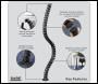Sealey DH275 Dellonda Flexible Cable Management System, Magnetic 1.3m