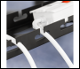 Sealey DH276 Dellonda Extendable Cable Management Tray 435/730 x 130 x 190 - Black