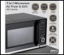 Sealey DH277 Baridi 7-in-1 Air Fryer Microwave & Grill, 28L Capacity - Black