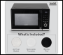 Sealey DH277 Baridi 7-in-1 Air Fryer Microwave & Grill, 28L Capacity - Black