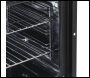 Sealey DH278 Baridi 72cm Built-Under Double Oven, 74L Capacity, Energy Rating A – Black