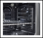 Sealey DH278 Baridi 72cm Built-Under Double Oven, 74L Capacity, Energy Rating A – Black