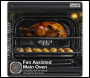 Sealey DH278 Baridi 72cm Built-Under Double Oven, 74L Capacity, Energy Rating A - Black