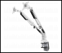 Sealey DH27 Dellonda Adjustable Double Monitor Arm with 360° Rotation - White