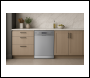 Sealey DH280 Baridi Regular Sized Freestanding Dishwasher 60cm Wide 13 Place Settings - Silver