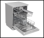 Sealey DH280 Baridi Regular Sized Freestanding Dishwasher 60cm Wide 13 Place Settings - Silver