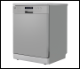 Sealey DH280 Baridi Regular Sized Freestanding Dishwasher 60cm Wide 13 Place Settings - Silver
