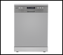 Sealey DH280 Baridi Regular Sized Freestanding Dishwasher 60cm Wide 13 Place Settings - Silver