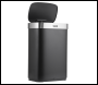 Sealey DH282 Sensor Bin 65L - Black/Stainless Steel