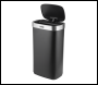 Sealey DH283 Baridi Sensor Bin 80L - Black/Stainless Steel