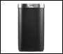 Sealey DH283 Sensor Bin 80L - Black/Stainless Steel