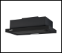 Sealey DH287 Baridi Telescopic Cooker Hood with Aluminium Filters 60cm - Black