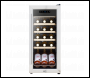 Sealey DH29 Baridi 18 Bottle Wine Fridge & Cooler - Stainless Steel
