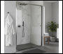 Sealey DH294 Sliding Shower Door 1200 x 1850mm, 6mm Tempered Glass, Reversible - Chrome