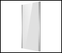 Sealey DH296 Baridi Side Panel for Sliding Shower Doors, 6mm Tempered Glass - Chrome