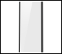 Sealey DH297 Side Panel for Sliding Shower Doors, 6mm Tempered Glass - Black