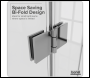 Sealey DH305 Bi-Fold Shower Door 800 x 1850mm, 6mm Tempered Glass, Reversible - Chrome