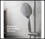 Sealey DH314 Thermostatic Shower Mixer Set, 20cm Round Head, Adjustable Rail - Chrome