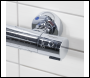 Sealey DH314 Thermostatic Shower Mixer Set, 20cm Round Head, Adjustable Rail - Chrome