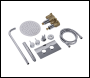 Sealey DH318 Concealed Thermostatic Shower Set 20cm Round Head & Hand Shower - Chrome